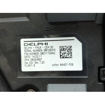 Recambio de mando multifuncion para citroën c4 picasso attraction referencia OEM IAM 98011194XU  