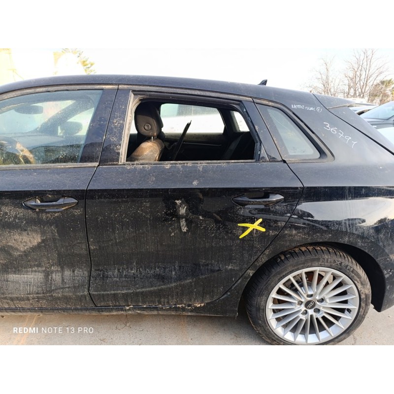 Recambio de puerta trasera izquierda para audi a3 sportback (8ya) 30 tfsi básico referencia OEM IAM 8Y4833051A  