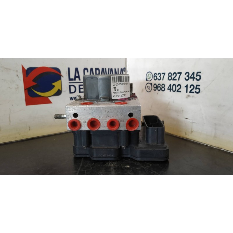 Recambio de abs para renault captur life referencia OEM IAM 476601203R  