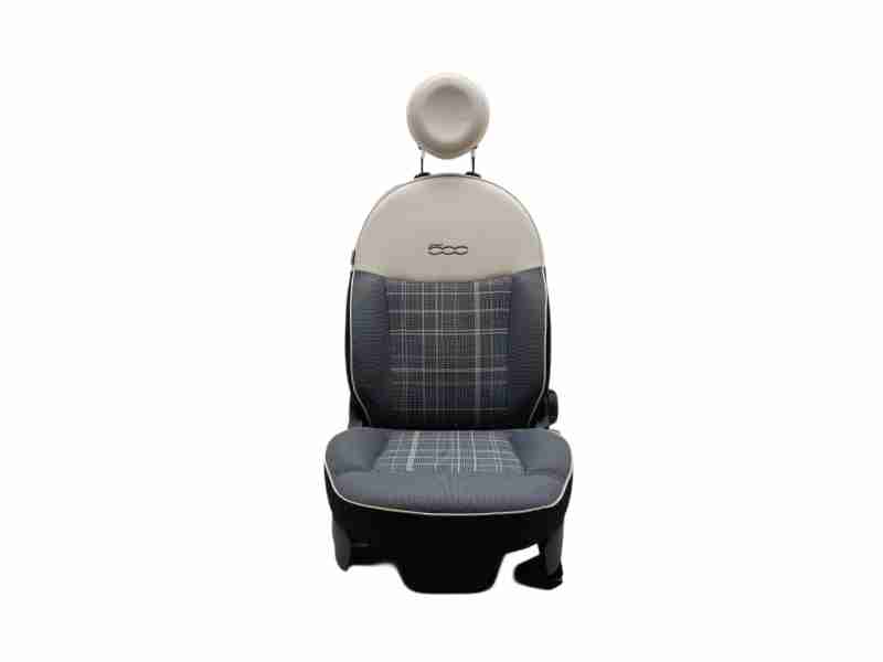 Recambio de asiento delantero derecho para fiat 500 (312_) 1.2 (312axa1a) referencia OEM IAM 71752559 / 71772576  