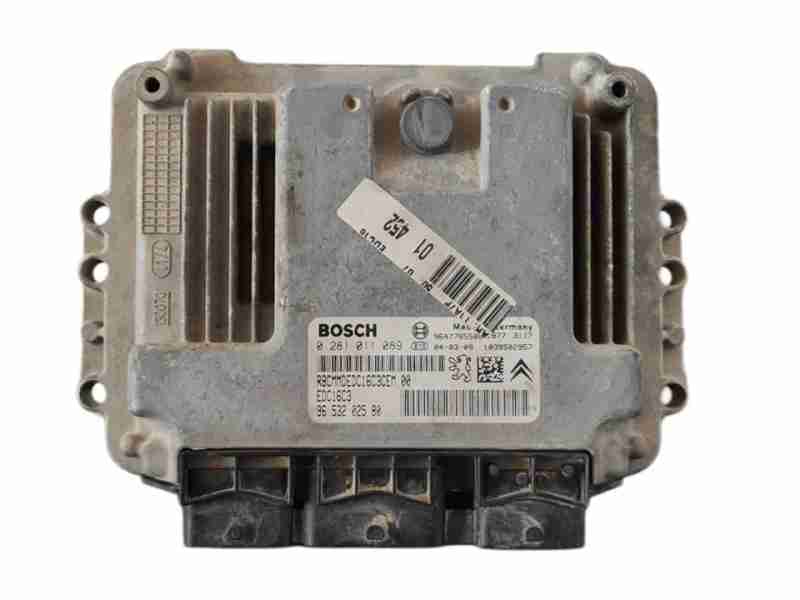 Recambio de centralita motor uce para peugeot 206 berlina e-music referencia OEM IAM 9653202580  
