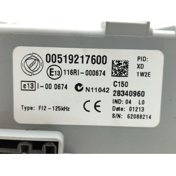 Recambio de caja reles / fusibles para fiat doblo active referencia OEM IAM 519217600  