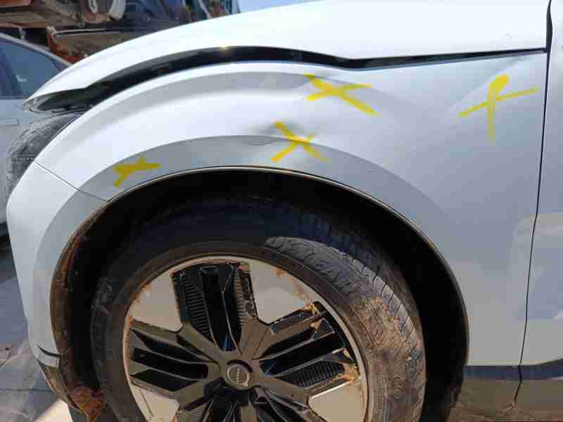 Recambio de aleta delantera izquierda para volvo ex30 plus 2wd pure electric referencia OEM IAM 80009031  