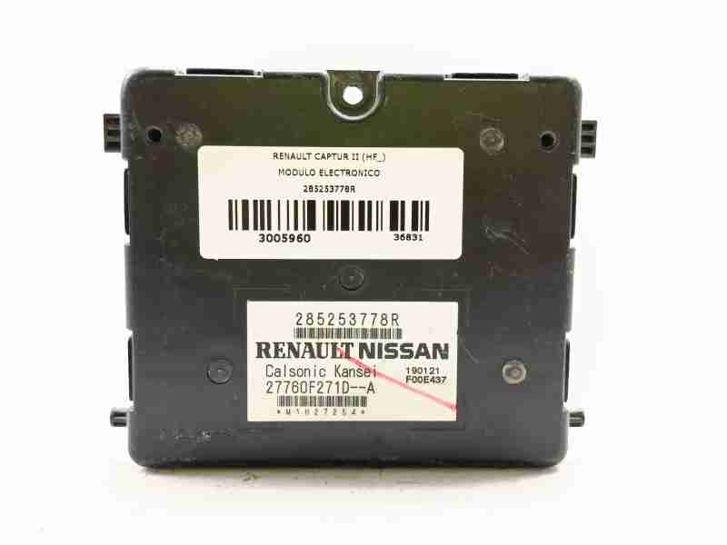 Recambio de modulo electronico para renault captur ii (hf_) tce 90 (hfm6) referencia OEM IAM 285253778R  