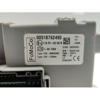 Recambio de caja reles / fusibles para ford ka (ccu) titanium referencia OEM IAM 518762490  