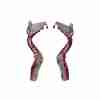 Recambio de bisagra capot para toyota c-hr hybrid active referencia OEM IAM 53420F4010 / 53410F4010  