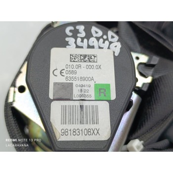 Recambio de kit airbag para citroën c3 comercial referencia OEM IAM 98128997ZD  