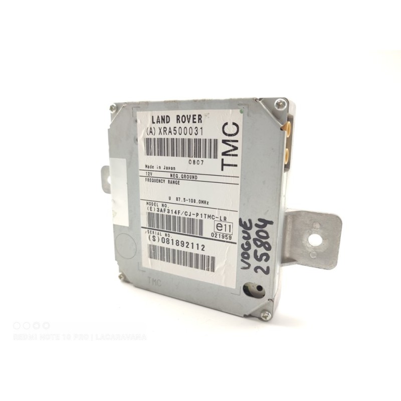 Recambio de modulo electronico para land rover range rover (lm) tdv8 hse referencia OEM IAM XRA500031  