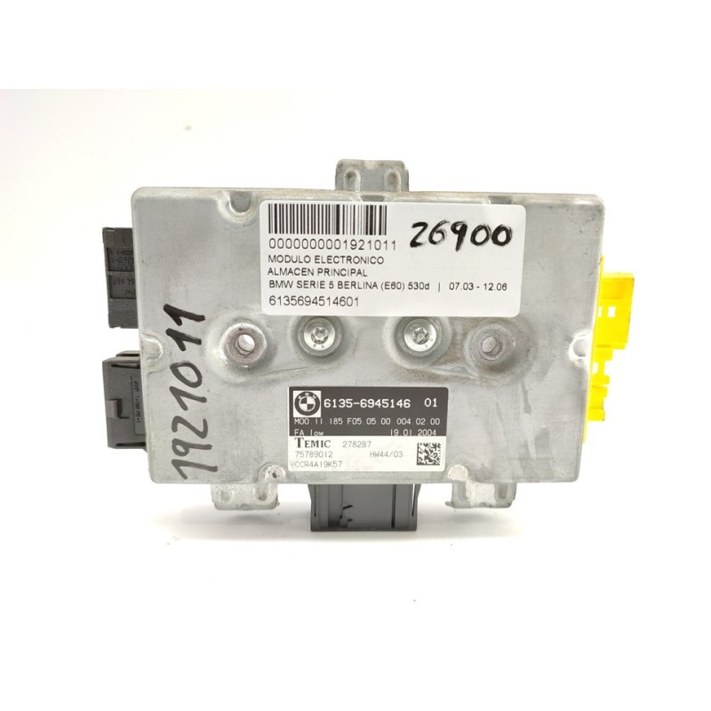 Recambio de modulo electronico para bmw serie 5 berlina (e60) 530d referencia OEM IAM 6135694514601  