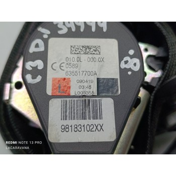 Recambio de kit airbag para citroën c3 comercial referencia OEM IAM 98128997ZD  