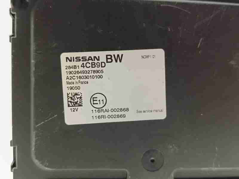 Recambio de modulo electronico para nissan qashqai ii (j11, j11_) 1.5 dci referencia OEM IAM 284B14CB9D  