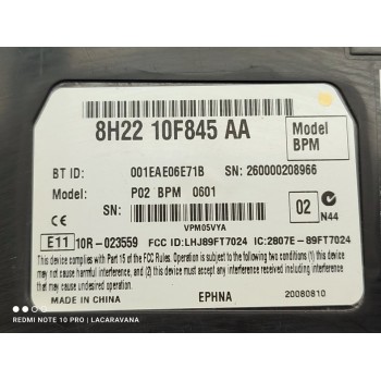 Recambio de modulo electronico para land rover range rover (lm) tdv8 hse referencia OEM IAM 8H2210F845AA  