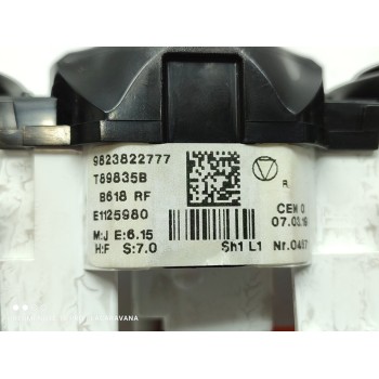 Recambio de mando asiento calefactable para citroën c3 comercial referencia OEM IAM 9823822777  