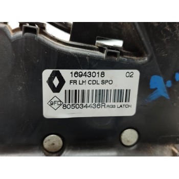Recambio de cerradura puerta delantera izquierda para renault megane iv berlina 5p bose-edition referencia OEM IAM 805034436R  