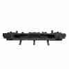 Recambio de refuerzo paragolpes trasero para hyundai i10 basis referencia OEM IAM 86632B9000  