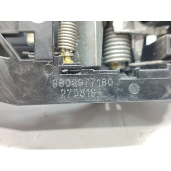 Recambio de maneta exterior delantera derecha para citroën c3 comercial referencia OEM IAM 9802977180  
