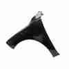 Recambio de aleta delantera izquierda para skoda rapid (nh3, nk3, nk6) 1.6 tdi referencia OEM IAM 5JA821021D / 5JA821021C  