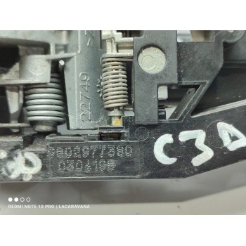 Recambio de maneta exterior delantera izquierda para citroën c3 comercial referencia OEM IAM 9802977380  