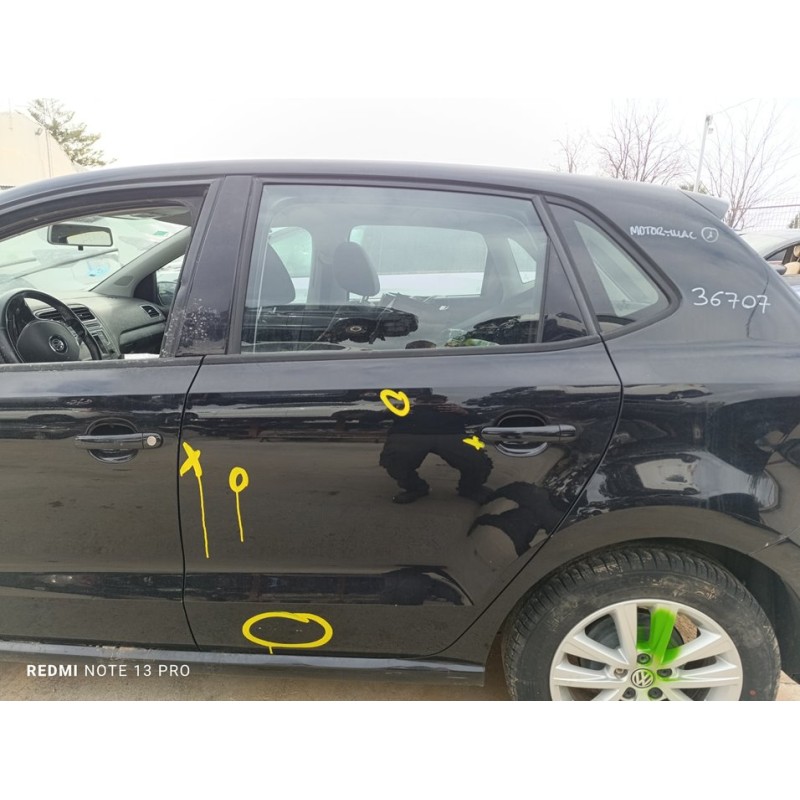 Recambio de puerta trasera izquierda para volkswagen polo (6c1) advance bluemotion referencia OEM IAM 6R4833055J  