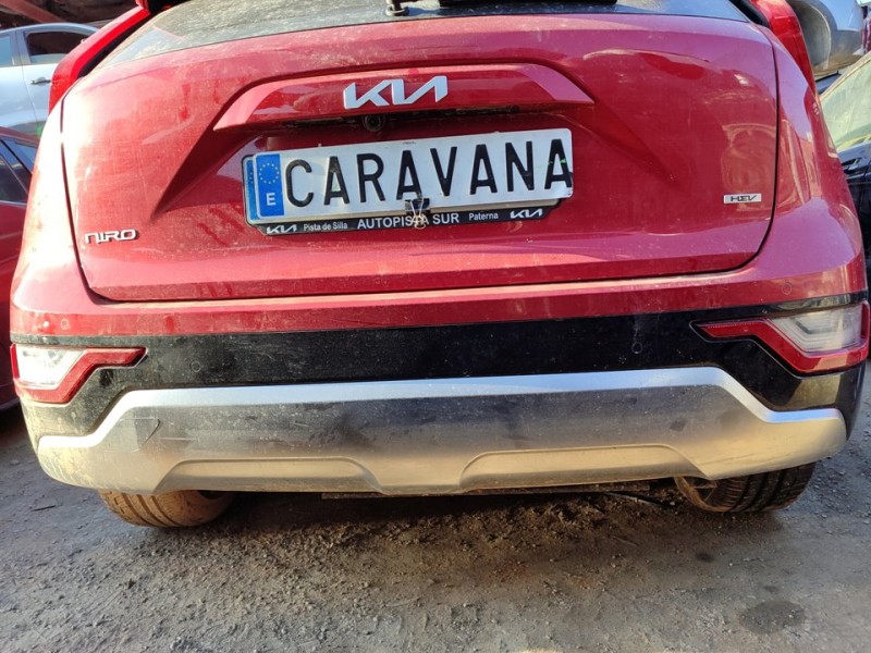 Recambio de paragolpes trasero para kia niro (sg2) hybrid drive referencia OEM IAM 86611AT021  