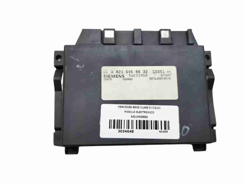 Recambio de modulo electronico para mercedes-benz clase e (w210) e 300 turbo-d (210.025) referencia OEM IAM A0215450832  