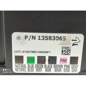 Recambio de modulo electronico para chevrolet aveo berlina hatchback lt+ referencia OEM IAM 13583065  