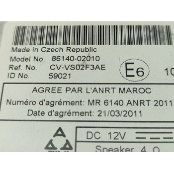 Recambio de sistema navegacion gps para toyota auris touring sports (e18) hybrid active referencia OEM IAM 8614002010  