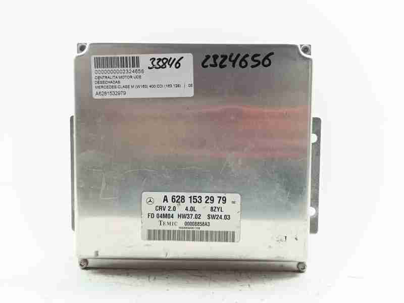 Recambio de centralita motor uce para mercedes-benz clase m (w163) 400 cdi (163.128) referencia OEM IAM A6281532979  