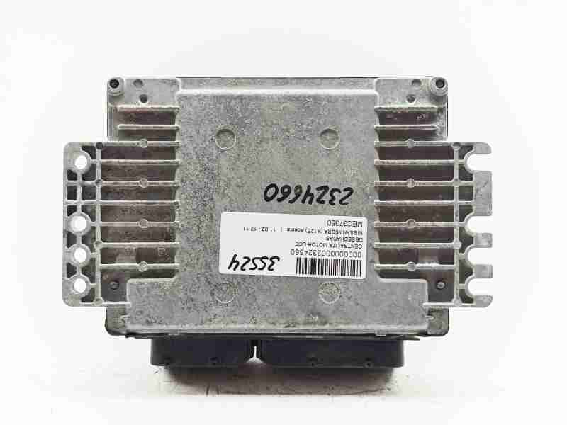 Recambio de centralita motor uce para nissan micra (k12e) acenta referencia OEM IAM MEC37350  