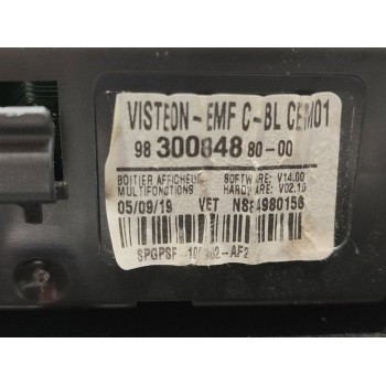 Recambio de sistema audio / radio cd para opel combo cargo (e) select referencia OEM IAM 98327545ZD  