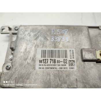 Recambio de pantalla multifuncion para peugeot 508 gt line referencia OEM IAM 9812771880  