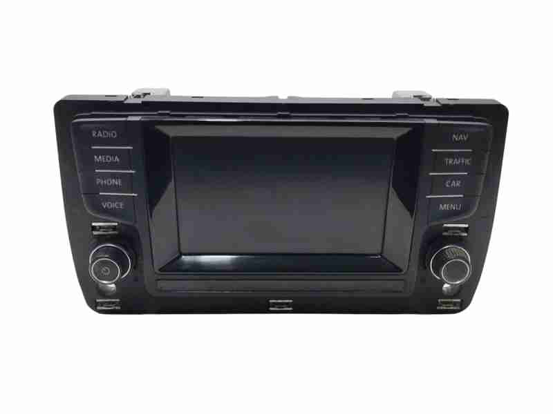 Recambio de pantalla multifuncion para volkswagen golf vii lim. advance bluemotion referencia OEM IAM 5G0919605D  