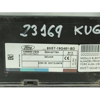 Recambio de modulo electronico para ford kuga (cbv) titanium referencia OEM IAM 8M5T19G481BD  