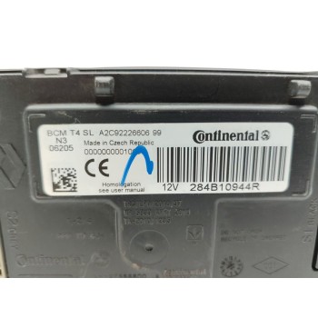 Recambio de modulo electronico para dacia dokker express ambiance referencia OEM IAM 284B10944R  