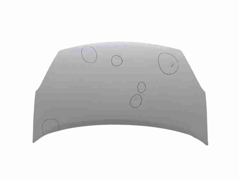 Recambio de capo para citroën berlingo multispace (b9) 1.6 hdi 90 referencia OEM IAM 7901P7  