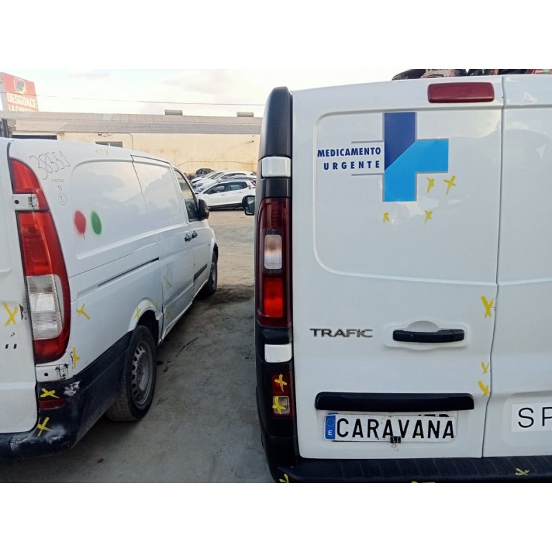 Recambio de puerta trasera izquierda para renault trafic furgón l1h1 2,7t referencia OEM IAM 901017661R  