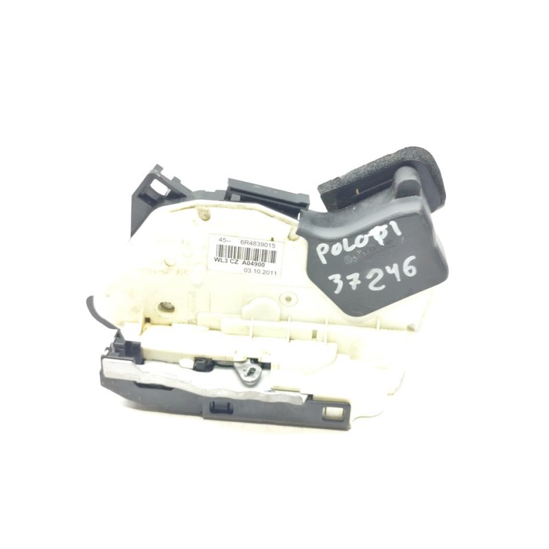 Recambio de cerradura puerta trasera izquierda para volkswagen polo (6r1) advance referencia OEM IAM 6R4839015  