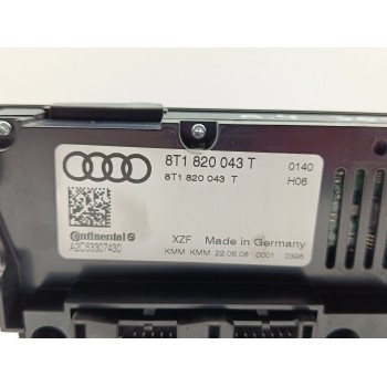 Recambio de mando climatizador para audi a4 ber. (b8) básico referencia OEM IAM 8T1820043T  