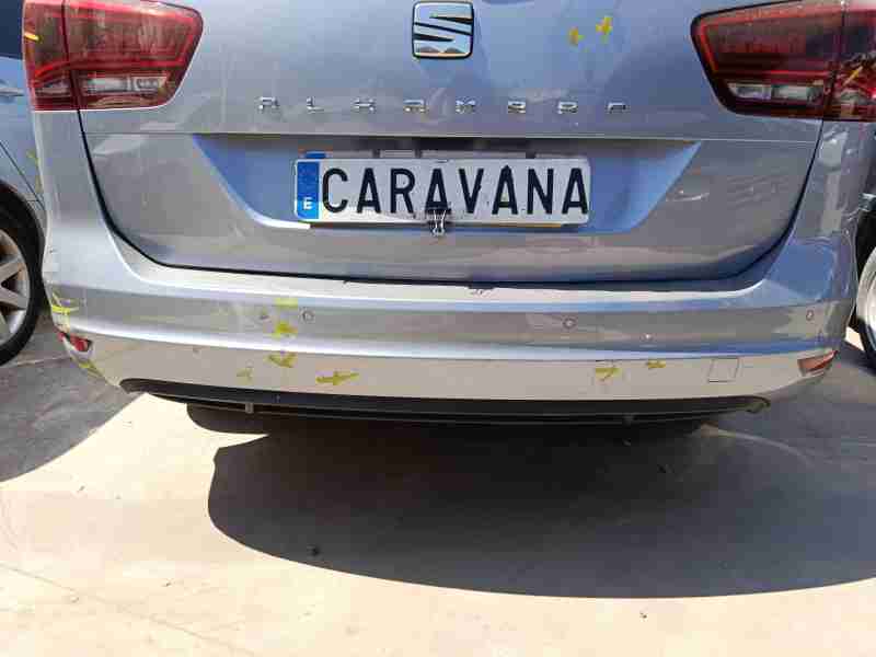 Recambio de paragolpes trasero para seat alhambra (710, 711) 2.0 tdi referencia OEM IAM 7N0807417EGRU  