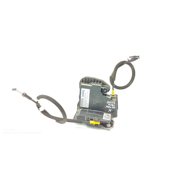 Recambio de cerradura puerta trasera derecha para opel astra k lim. 5türig dynamic referencia OEM IAM 13507136  