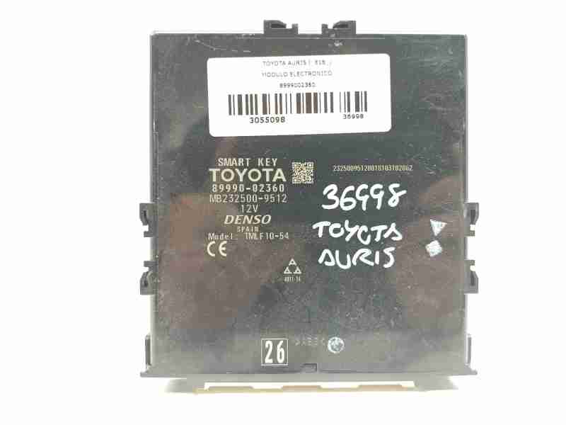Recambio de modulo electronico para toyota auris (_e18_) 1.3 (nre180_) referencia OEM IAM 8999002360  
