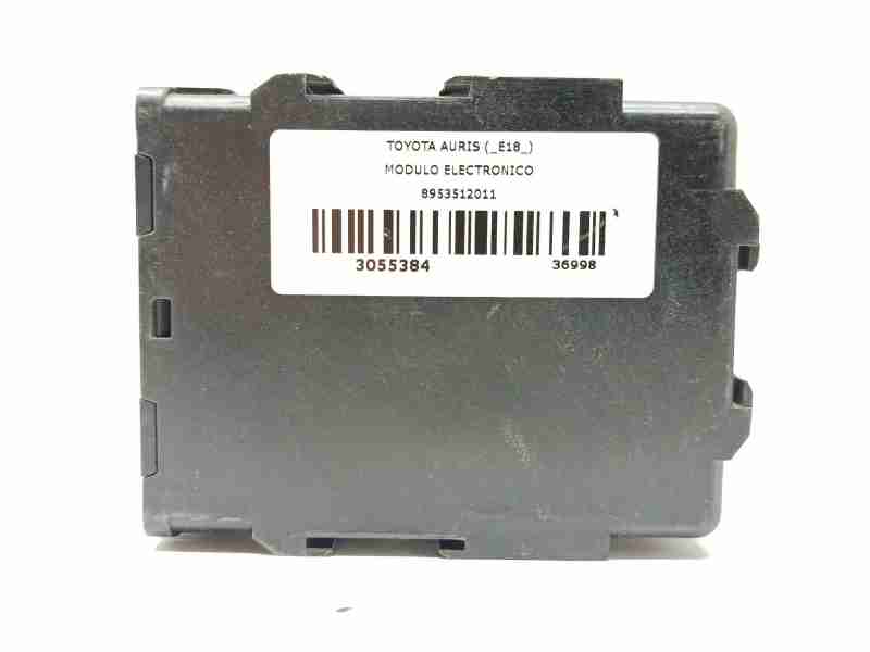 Recambio de modulo electronico para toyota auris (_e18_) 1.3 (nre180_) referencia OEM IAM 8953512011  