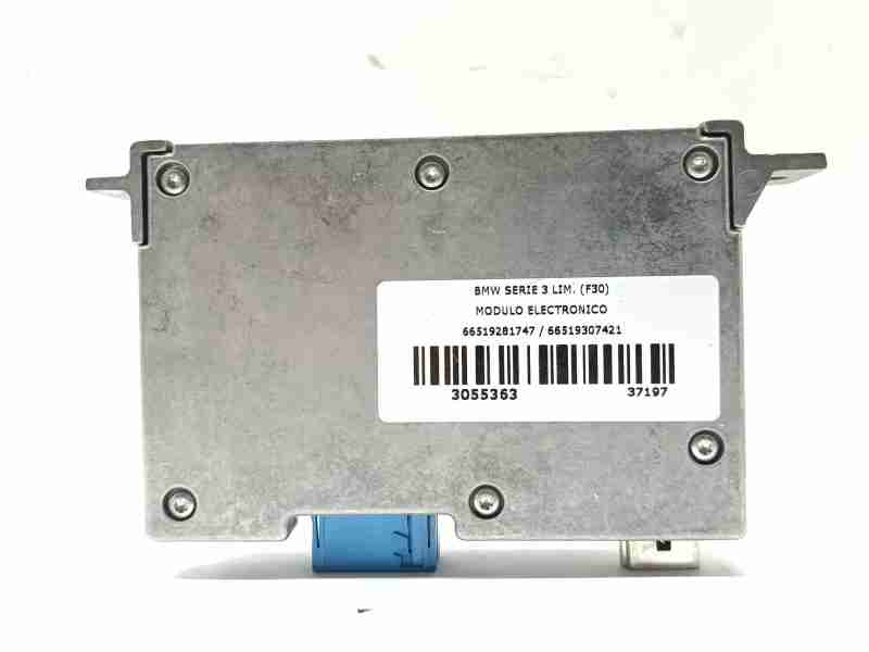 Recambio de modulo electronico para bmw serie 3 lim. (f30) 320d efficientdynamics edition referencia OEM IAM 66519281747 / 66519