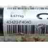 Recambio de transmision delantera izquierda para toyota c-hr (_x1_) 1.8 hybrid (zyx10_, zyx11_) referencia OEM IAM 43420F4040  