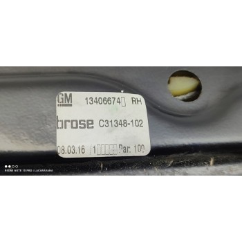 Recambio de elevalunas delantero derecho para opel astra k lim. 5türig dynamic referencia OEM IAM 13406674  