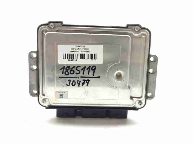 Recambio de centralita motor uce para peugeot 308 confort referencia OEM IAM 9664843780 / 0281013872  