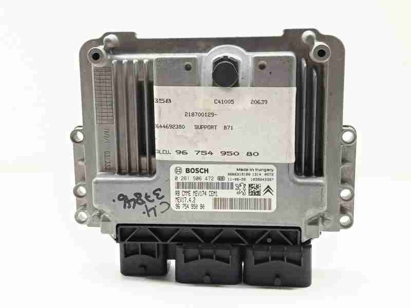 Recambio de centralita motor uce para citroën c4 lim. sport referencia OEM IAM 9675495080 / 0261S06472  