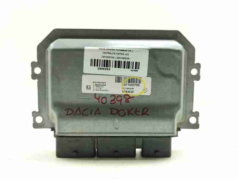 Recambio de centralita motor uce para dacia dokker monospace (ke_) 1.6 lpg referencia OEM IAM 237105070S / 237106320R  