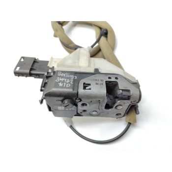 Recambio de cerradura puerta trasera derecha para citroën berlingo cuadro l2 referencia OEM IAM 828414  