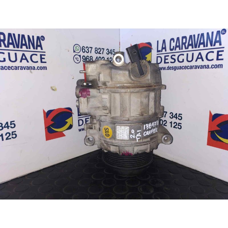 Recambio de compresor aire acondicionado para volkswagen crafter caja cerrada 2.0 tdi referencia OEM IAM 2E0820803H  